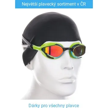 Plavecké brýle Plavecké brýle Mad Wave Alien Rainbow Černá/zelená