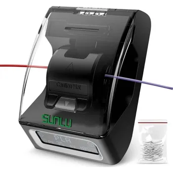 Spojovací nástroj pro filament 1,75 mm Rychlé svařování vláken s 200 ks teplu odolných PTFE vložek pro plynulé 3D tisknutí