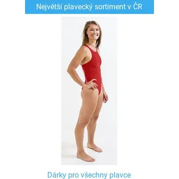 Dámské plavky Dámské plavky Finis Bladeback Solid Red 38