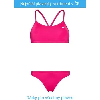 Dámské plavky Nike Essential Sports Bikini Pink Prime XL