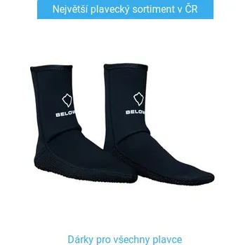 Pánské ponožky Neoprenové ponožky Below5 Neoprene Socks Black 4