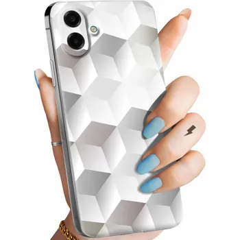 Pouzdro na mobilní telefon Pouzdro Hello Case Zadní Kryt pro Samsung Galaxy A07 4G bílé