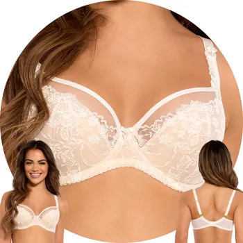 Podprsenka Gaia podprsenka polovyztužená béžová velikost 90C