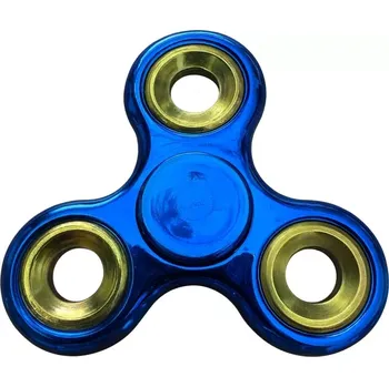 Gadget Fidget Spinner metalický modrý