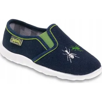 Chlapecké bačkory Befado dětské papuče s gumou modré, velikost 20