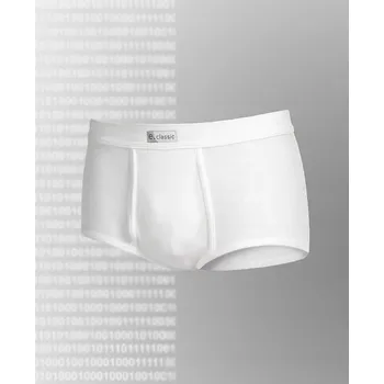 Slipy Pánské slipy e.CLASSIC 15066 Mmax - hladké bílé