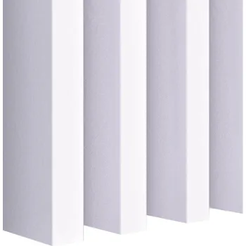 Obraz Nástěnné lamely BÍLÉ 30x60