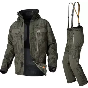 Rybářské oblečení GEOFF ANDERSON - Set Bunda a kalhoty maskáč Dozer7 + Urus7 vel. 3XL