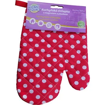 Chňapka Chňapka teflonová s magnetem a poutkem, mix barev - 120 ks