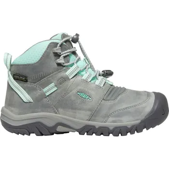 Chlapecká obuv Keen Ridge Flex Mid WP J 1025583KEN - grey blue tint 36