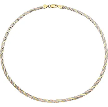 Náhrdelník Mýl Pozlacený stříbrný náhrdelník 3120470009 Délka náhrdelníku: 45cm