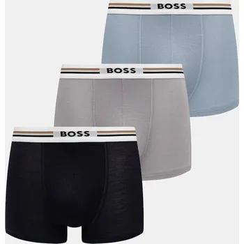Boxerky Boxerky BOSS Trunk 3P Revive 3-pack 50492200 černá 99M, vel. XL