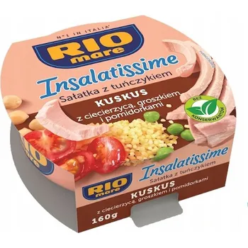 konzervovaná ryba Salát s tuňákem a kuskusem RIO mare 0,16 kg