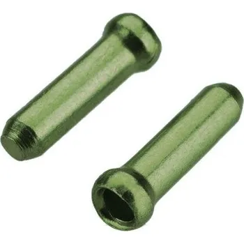 Komponent pro jízdní kolo koncovka lanka Jagwire 500ks zelená