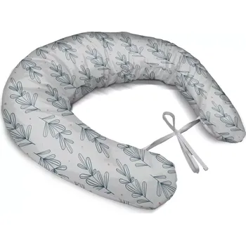 Polštář Sablio Těhotenský polštář Modré lístky