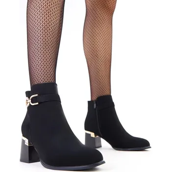 Dámská zimní obuv Boty na podpatku model 218813 Solea 38