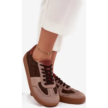 Dámská obuv Dámské semišové barefoot tenisky Zazoo – hnědé Velikost: 36