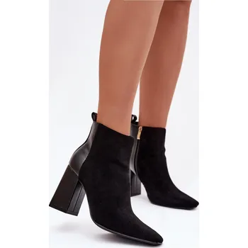 Dámská zimní obuv Boty na podpatku model 221933 Step in style 37