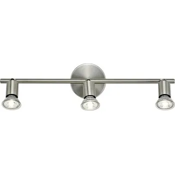 Bodové svítidlo Bodové osvětlení 3x GU10 7 W satén/nikl