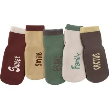 Dámské ponožky Teplé protiskluzové ponožky - CIHLOVÁ - (12-36 m) M (Značka: 4MOREWEI)