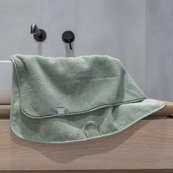 Ručník Bambusový ručník HEDDA - zelený velikost:: 30x30 cm - zelený