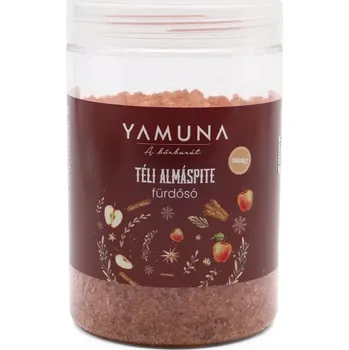 Koupelová sůl YAMUNA Jablečný koláček sůl do koupele 1kg