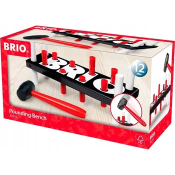 Dřevěná hračka BRIO 30515 Motorická hračka Černá, Červená, Bílá Dřevěná