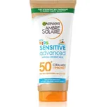 Garnier Ambre Solaire Sensitive Advanced Kids opalovací mléko pro děti SPF50+ 175 ml