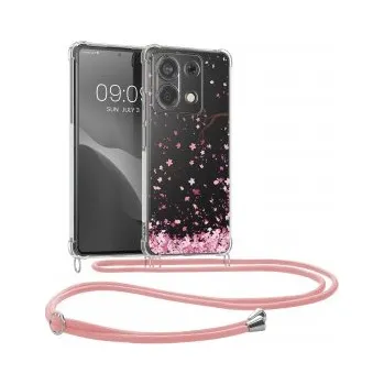 Průhledné pouzdro pro Xiaomi Redmi Note 13 Pro 5G / Poco X6 5G - červená