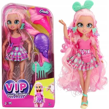 Panenka I LOVE VIP PETS HAIR ACADEMY PANENKA GISELLE RŮŽOVÁ MÓDNÍ FASION NA ČESÁNÍ