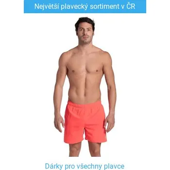 Pánské kraťasy Arena Fundamentals R Beach Boxer Orange S - UK32