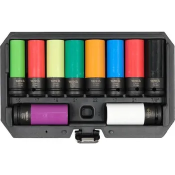 Dílna Yato Nástrčné klíče pro hliníkové disky 1/2" 10Ks YT-10564