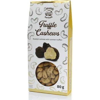 Zigante Kešu ořechy s černými lanýži - 80 g