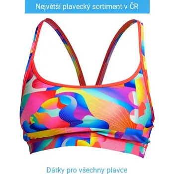 Dámské plavky Funkita Radar Rage Sports Top XS - UK30