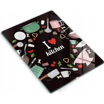 Kuchyňské prkénko Krájecí deska Wallfluent sklo 1 ks