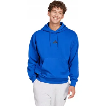 Pánská mikina Pánská mikina adidas Essentials Feelcozy Fleece modrá vel. M