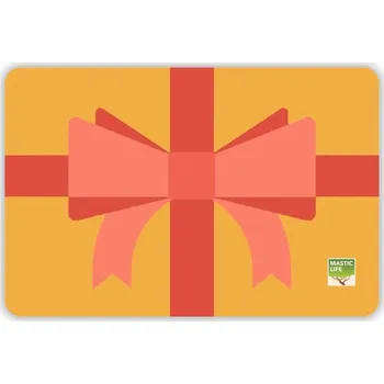 předplacená karta Dárková karta Masticha Masticlife