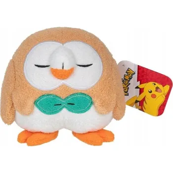 plyšák POKEMON PLYŠÁK ROWLET 12CM SPÍCÍ