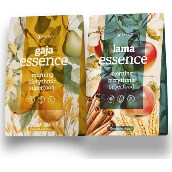 Energy Gaja Essence 420 g + Energy Lama Essence 420 g (POUZE PRO ČLENY) KLUBOVÁ CENA: jsem členem (číslo zák. karty uveďte do poznámky pro prodejce)