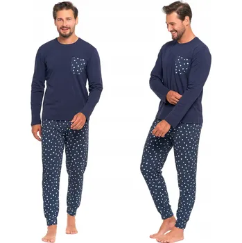 Pánské pyžamo Moraj pánské pyžamo PDM5400-008 dlouhý rukáv, velikost XL