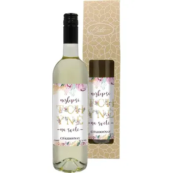 Víno Dárkové víno - Tchyně - Chardonnay 0,75
