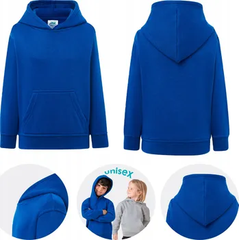Chlapecká mikina Dětská mikina JHK polyester modrá, velikost 116