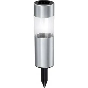 Venkovní osvětlení SOLÁRNÍ LAMPA 4,5X15CM NEREZOVÁ OCEL 6 KS