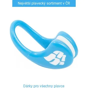 Svorka na nos Klip na nos Mad Wave Ergo Světle modrá