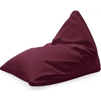 Sedací pytel Sablio Sedací vak Triangl Bordó: 120 x 100 x 100 cm