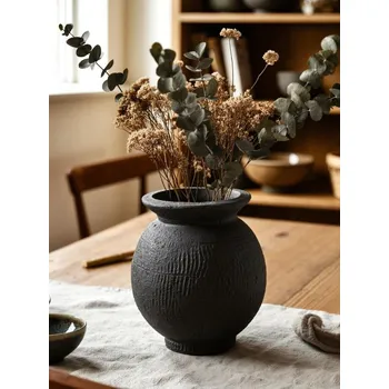 Váza Sinsay - Květinová váza - černá - 670FQ-99X - 670FQ-99X-ONE-2