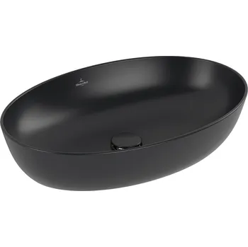 Umyvadlo Villeroy & Boch Artis umyvadlo 61x41 cm oválné na pult černá 419861R7
