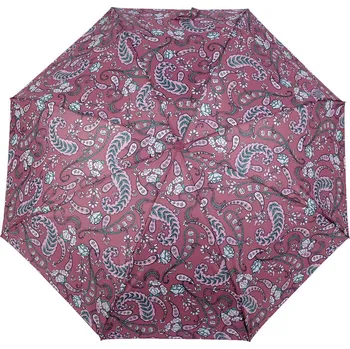 Deštník Dámský mini skládací deštník, velké, 5 starorůžová