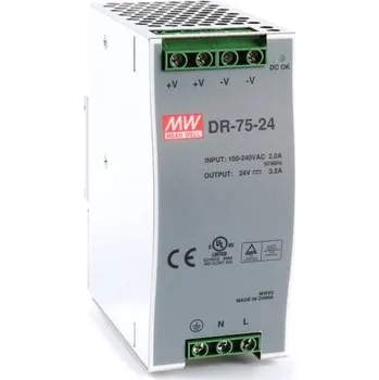 spínaný zdroj Planet PWR-75-24 napájecí zdroj DIN, 24V, 75W