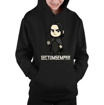 Žertovný předmět Sectumsempra - Severus Snape - dětská mikina s kapucí pro fanoušky série Harry Potter- Tričkový.cz
